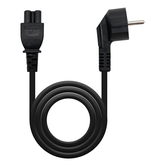 Nanocable Cable Alim. trébol, CEE7 -M-C5-H, 3 m