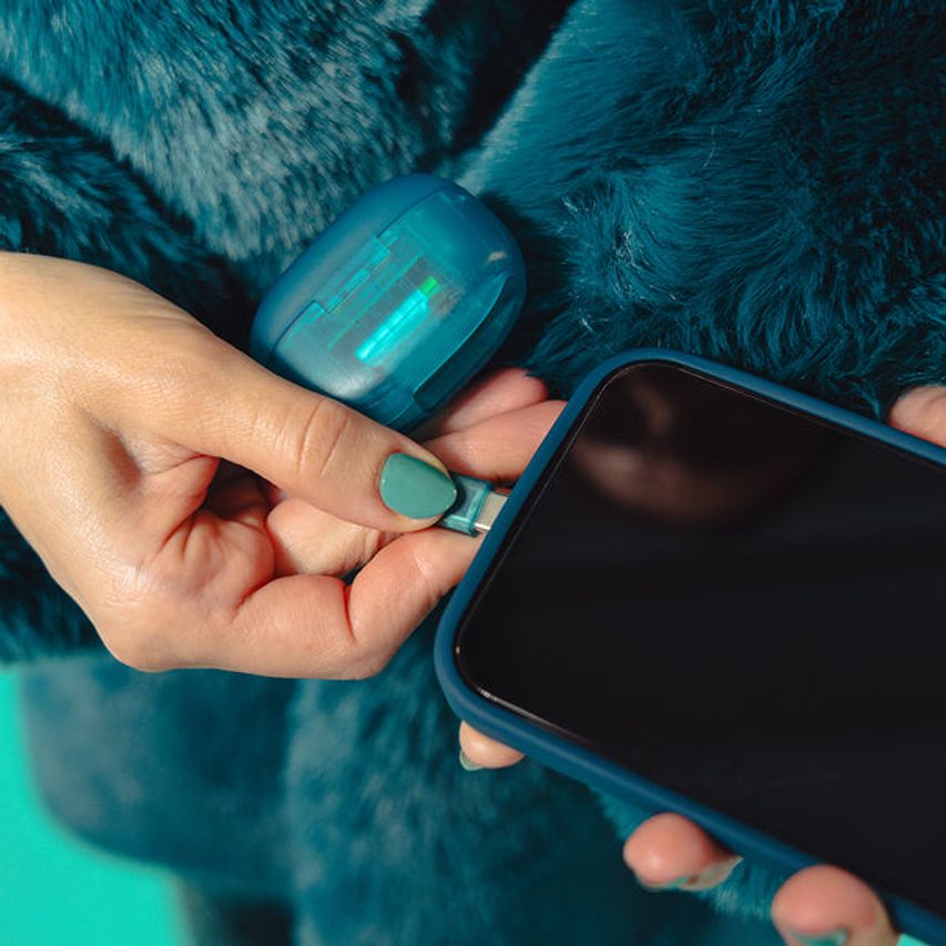 GO POP ANC TW TRANSPARENT TEAL