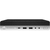 Ordenador Reacondicionado MINI HP EliteDesk 800 G3 / i5-7TH / 8Gb / 256Gb M2 / Win 10 Pro / Sin cable trébol / Grado A /