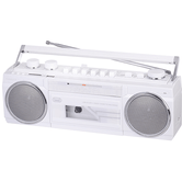 RADIO CASSETTE RR 501 BT PORTABLE RADIO RECORDER +USB+AW WHITE