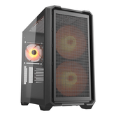 Cougar Caja Minitorre MX600 Mini Rgb Negro
