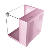 CAJA MICROATX GAMING MARS GAMING MCVISIONMP TRIPLE CRISTAL TEMPLADO GPU 330mm 1x3.5 1x2.5 ROSA