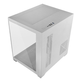 CAJA MICROATX CUBE MARS GAMING MC-VIEW2W BLANCA CRISTAL CONTINUO GPU 330mm 1x3.5 3x2.5