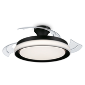 BLISS DC VENTILADOR DE TECHO NEGRO | LED REGULABLE 28W + MOTOR DE BAJO CONSUMO 35W