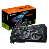 TARJETA GRAFICA GIGABYTE NVIDIA RTX 5080 AORUS MASTER | 16GB GDDR7 | DLSS 4