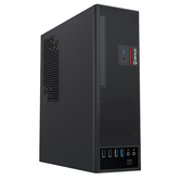 UNYKA  Caja Slim UK3006 8L SFF Micro ATX Black 150W Flex  Negro Incluye Fuente