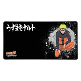 Konix Naruto KX MOUSEPAD XXL BLACK Alfombrilla de rat  n para juegos Negro  Naranja