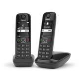 TELEFONO SIEMENS GIGASET AS690 DUO BLACK