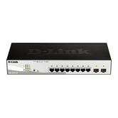 D-Link DGS-1210-10P/E Switch 8xGB PoE 2xSFP