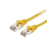 LATIGUILLO APANTALLADO S/FTP CATEGORIA 6 LIBRE HALOGENOS 1M COLOR AMARILLO EQUIP P/N 605560