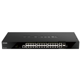 SWITCH GESTIONABLE D-LINK L3 STAKABLE DGS-1520-28 24P GIGA + 2P 10G + 2P SFP