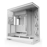 CAJA NZXT H9 FLOW (2025) DUAL-CHAMBER MID-TOWER CASE - ALL WHITE