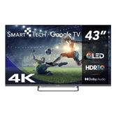 SMART TECH 43"  43QG02V DLED 4K Ultra HD