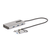 Adaptador Multipuertos USB-C/USB-A - HDMI Doble de  4K/1080p