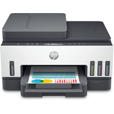 HP Smart Tank Multifunción A4Wifi Thermal Inkjet Dúplex Smart Tank 7305 Inalámbrico All-in-One Color Impresora, Impresión a doble cara; Copiadora y es