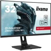 MONITOR IIYAMA 32" GAMING G-MASTER, GB3271QSU-B1,QHD, 2560 x 1440, 1MS, 165HZ, ALT, INCL, REG ALT, USB, HDMI, DISPLAYPORT