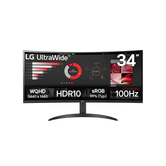 LG 34WR50QK-B   34" VA Wide Quad HD HDMI