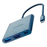 Coolbox MINIDOCK C31 USB-C 1PD100W/1USB-A/1HDMI 4K