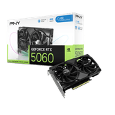 Tarjeta Gráfica PNYGeForce RTX 5060 GDDR7 8GB Negro