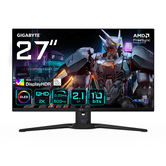 MONITOR GIGABYTE AORUS FO27Q5P Monitor Gaming OLED QHD – 2560 x 1440, 500Hz, 0,03ms, KVM, 300 cd/m², FreeSync Premium Pro, DisplayHDR True Black