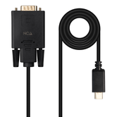 Nanocable Cable Conversor USB-C/M a VGA/M 1,8 M