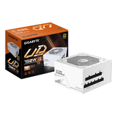 Fuente Alimentación 750W GIGABYTE  UD750GM PG5 V2 ICE Fuente de Alimentación – PCIe Gen 5.1, 80 PLUS Gold, Diseño completamente modular, Ventilador de