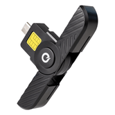 Tooq TQR-3011B Lector DNIe USB-C 2.0 Negro