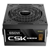 FUENTE ALIMENTACION ANTEC CSK650DC EC 80+ BRONZE ATX NEGRO