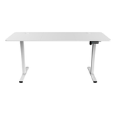 MESA MARS GAMING MGD ERGO PRO W AJUSTE ALTURA ELECTRICO 73-118 TABLERO BLANCO 160x60 CHASIS ACERO