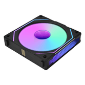 Lian Li UF RSLIN120 1B sistema de refrigeraci  n para ordenador Carcasa del ordenador Ventilador 12 cm Negro 1 pieza s