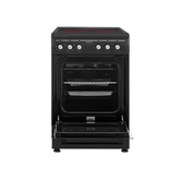 CONJUNTO HORNO CON ENCIMERA INFINITON CC-B550V3 PIROLITICO NEGRO