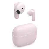 Hama AUDIO Auriculares BT TWS Freedom Light II, Rosa