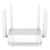 Cudy Router WiFi 6 Mesh Gigabit Dual Band AX3000 - Velocidad hasta 1000Mbps - 5 Puertos - 4 Antenas Fijas de 5dBi - Tecnologia M
