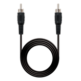NANOCABLE CABLE AUDIO, RCA/M-RCA/M, 5.0 M (10.24.0405)