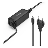 Hama PC Cargador universal portátil USB-C, GaN, PD, de 5-20V/65W