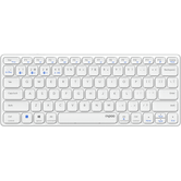 TECLADO RAPOO WIRELESS Y BLUETOOTH E9600M 2.4GHz BT 3.0 5.0 DISE??O ULTRAFINO COMPACTO BATERIA GRIS