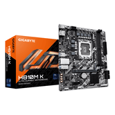 GIGABYTE H810M K Placa Base     Procesadores Intel Core Ultra  Serie 2   VRM de 3 1 2 fases  hasta 6400 MHz DDR5  1 x M 2 PCIe 4 0  LAN 1 GbE  US