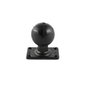 RAM RECTANGULAR BASE WITH 2.25  RUBBER BALL