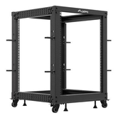 ARMARIO LANBERG ABIERTO RACK 19" 15U 600X600 AJUSTABLE HASTA 1100 NEGRO