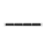 PATCH PANEL LANBERG CAT.6 UTP 24 PUERTOS 1U RACK 19" GRIS