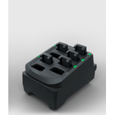 RS5100  8-SLOT SPARE BATTERY CHARGER  ALLOWS CHARGING OF 8 SPARE BATTERIES. REQUIRES PWR-BGA12V50W0WW  DC CABLE CBL-DC-388A1-01 AND 3-WIRE G