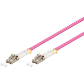 WP CABLE FIBRA OPTICA ,50/125 LC-LC, 1 MT. OM4 ,LSZH, VIOLETA