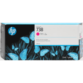 HP DESIGNJET 738 CARTUCHO MAGENTA 300ML