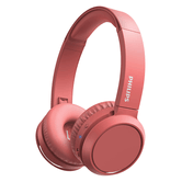 HEADSET BLUETOOTH PHILIPS TAH4205RD/00 BT 5.0 MICROFONO INTEGRADO COLOR ROJO PLEGABLES