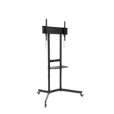 SOPORTE DE SUELO CON RUEDAS TOOQ FS1150M-B PANTALLAS DE 37" - 70" MAX 70KG VESA MAX. 600x400 BANDEJA