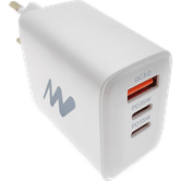 CARGADOR PARED NETWAY USB-A/2 USB QC 3.0 35W BLANCO