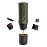 CAFETERA CAPSULAS OUTIN NANO ESPRESSO PORTATIL GREEN