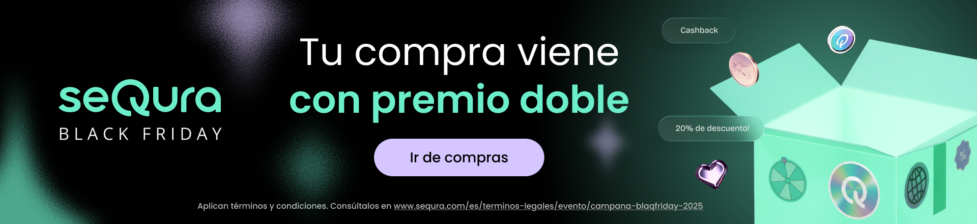 Tu compra tiene premio con Sequra