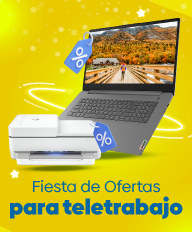 FIESTA DE OFERTAS PARA TELETRABAJAR